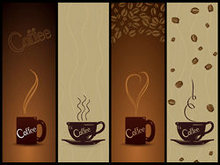 咖啡横幅banner矢量图