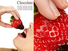 草莓和巧克力高清图片2