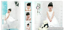 快乐小公主艺术写真PSD儿童模板(6)