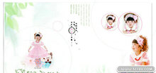 快乐小公主艺术写真PSD儿童模板(3)