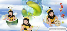 香蕉王子儿童模板PSD源文件(8)