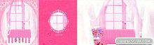 “粉色仙境”婚纱摄影素材PSD模板(9)
