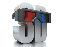 3D立体字体与红蓝眼镜