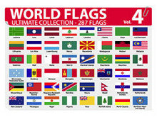 各国或地区国旗和区旗矢量图-4