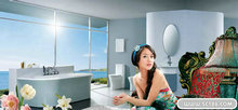 家庭卫浴器具广告PSD模板