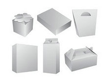 空白包装盒矢量图-5