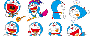 Doraemon多啦A梦矢量图下载