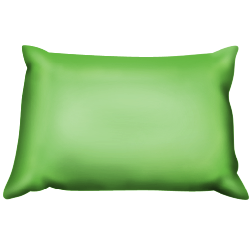 绿色的枕头