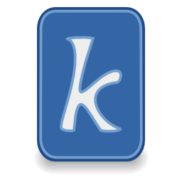 蓝色K