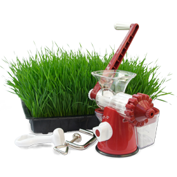 hand wheatgrass juicer 麦草果汁机