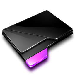 紫色文件夹
