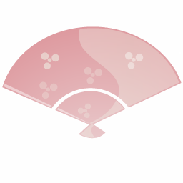 fan_pink 粉红色的扇子