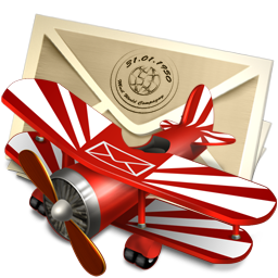 信件 滑翔机