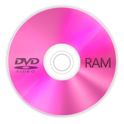RAM DVD 粉色磁盘