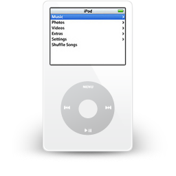 白色iPod 