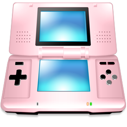 粉色游戏机
