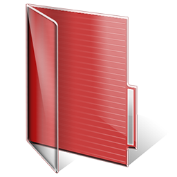 红色文件夹