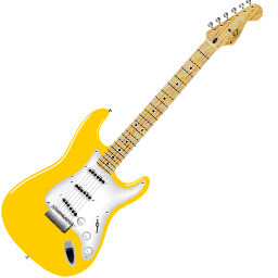 黄色电吉他