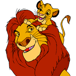 狮子王和爸爸木法沙