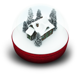 xmas-snow-globe 圣诞雪屋