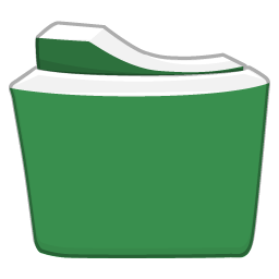 纯绿色文件夹图标