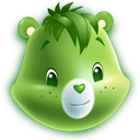 Ooopsy Bear 绿色小熊头像