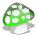 绿色蘑菇