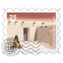 埃及风景邮票