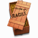 fragile 箱子打开