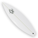 白色高级冲浪板