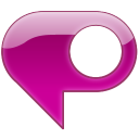 粉色质感Photoshop新Logo