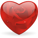 rosy_heart 玫瑰红的心