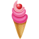pink-ice-cream-_cone 冰激凌