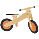 木质儿童自行车