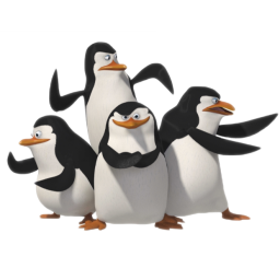 四个企鹅