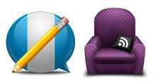沙发、对话框立体PNG图标