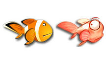 大鱼和小鱼PNG图标