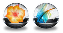 透明水晶球绘图软件PNG图标