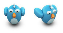 Twitting蓝色小鸟PNG图标