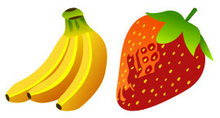 色彩鲜艳的水果PNG图标