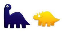 Dinosaur toy可爱恐龙PNG图标