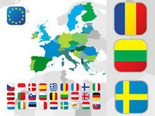 欧盟标志和符号矢量图3