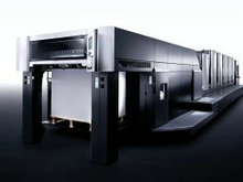 海德堡印刷机高清素材