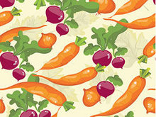 卡通蔬菜矢量图3