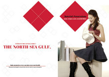 时尚美女购物宣传画册PSD素材