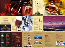 尊贵洋酒品牌宣传画册cdr矢量图