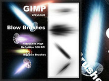 高清晰GIMP喷射光笔刷（内附说明）