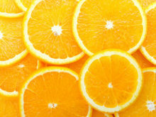 橙子切面高清图片