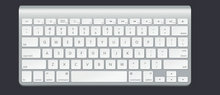 苹果电脑键盘psd素材