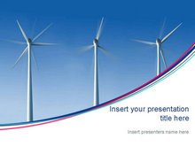 新能源风力发电工业PPT模板